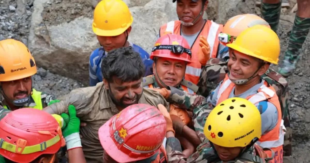 ৯ দিন পর টানেল থেকে জীবিত উদ্ধার, জানালেন ভেতরের তথ্য