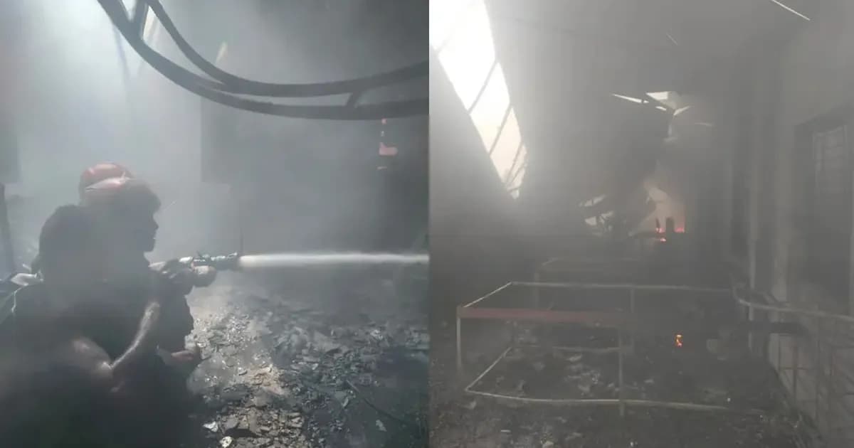 কেরাণীগঞ্জে গ্যাসলাইট কারখানার আগুন নিয়ন্ত্রণে