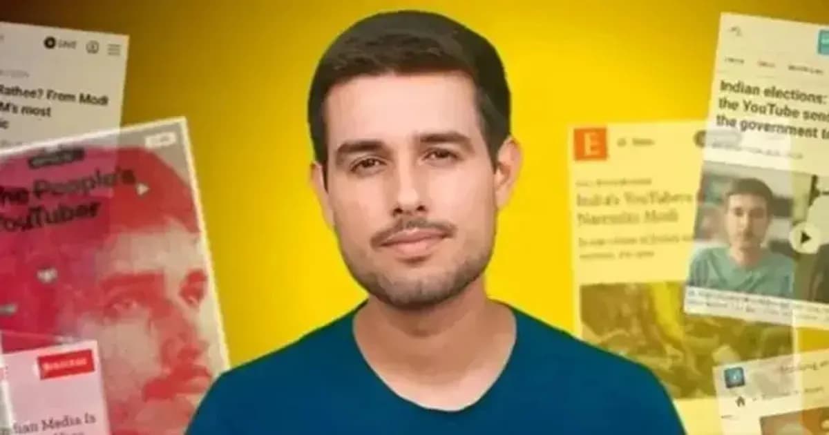 দিল্লিতে বিক্ষোভে যাওয়ার আগেই আটক ইউটিউবার ধ্রুব রাঠী