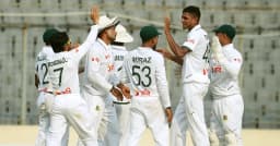 পাকিস্তানকে হারিয়ে টানা তৃতীয় টেস্ট জয় বাংলাদেশের