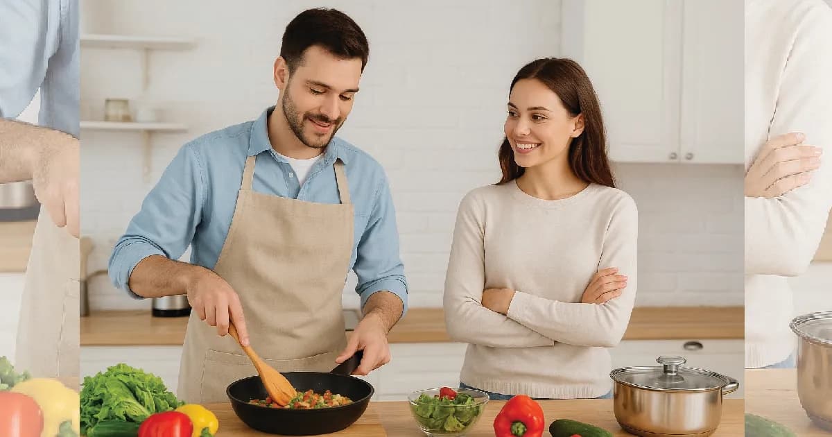 আজ পুরুষদের রান্না করার দিন