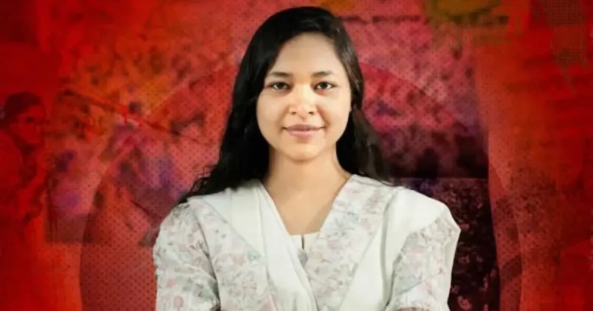 নির্বাচন থেকে সরে দাঁড়ালেন এনসিপির নেত্রী দ্যুতি অরণ্য চৌধুরী