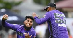 বৃষ্টিতে বলই করা হলো না রিশাদের, সবার আগে প্লে-অফে হোবার্ট