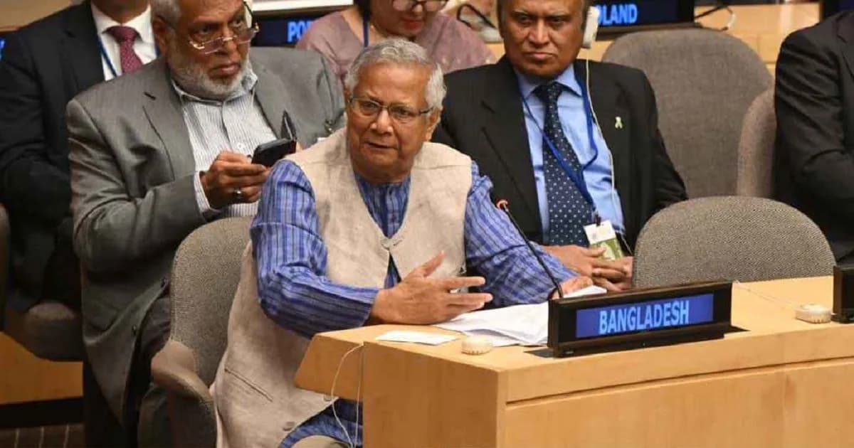 টেকসই উন্নয়ন লক্ষ্যে কার্যকর অর্থায়নের ডাক প্রধান উপদেষ্টার