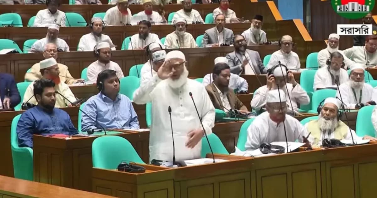 সবাইকে সালাম দিয়ে সংসদ থেকে বিরোধীদলের ওয়াকআউট