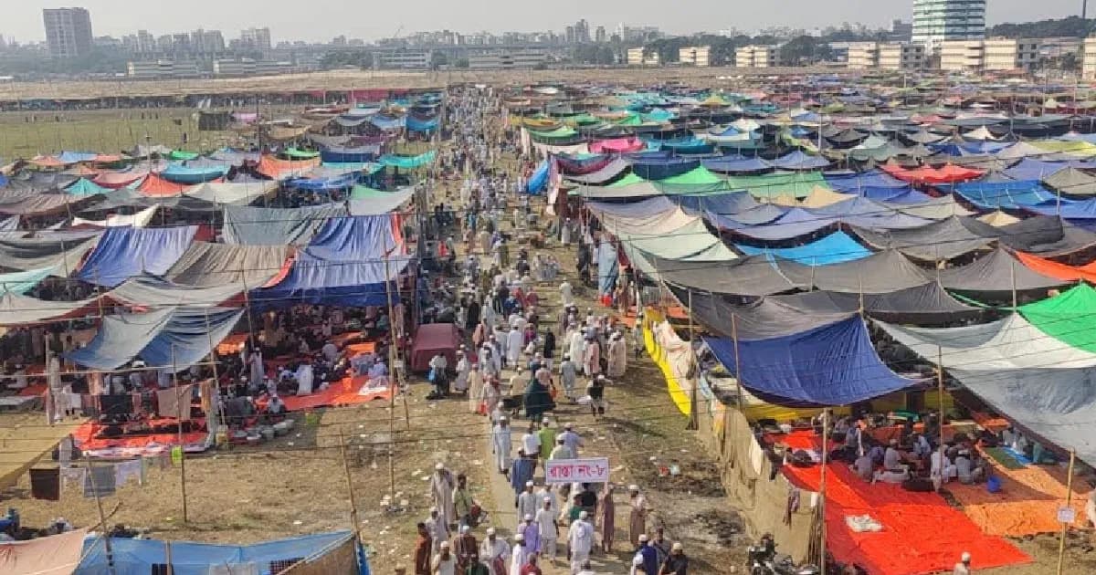 টঙ্গীর জোড় ইজতেমায় দুই মুসল্লির মৃত্যু