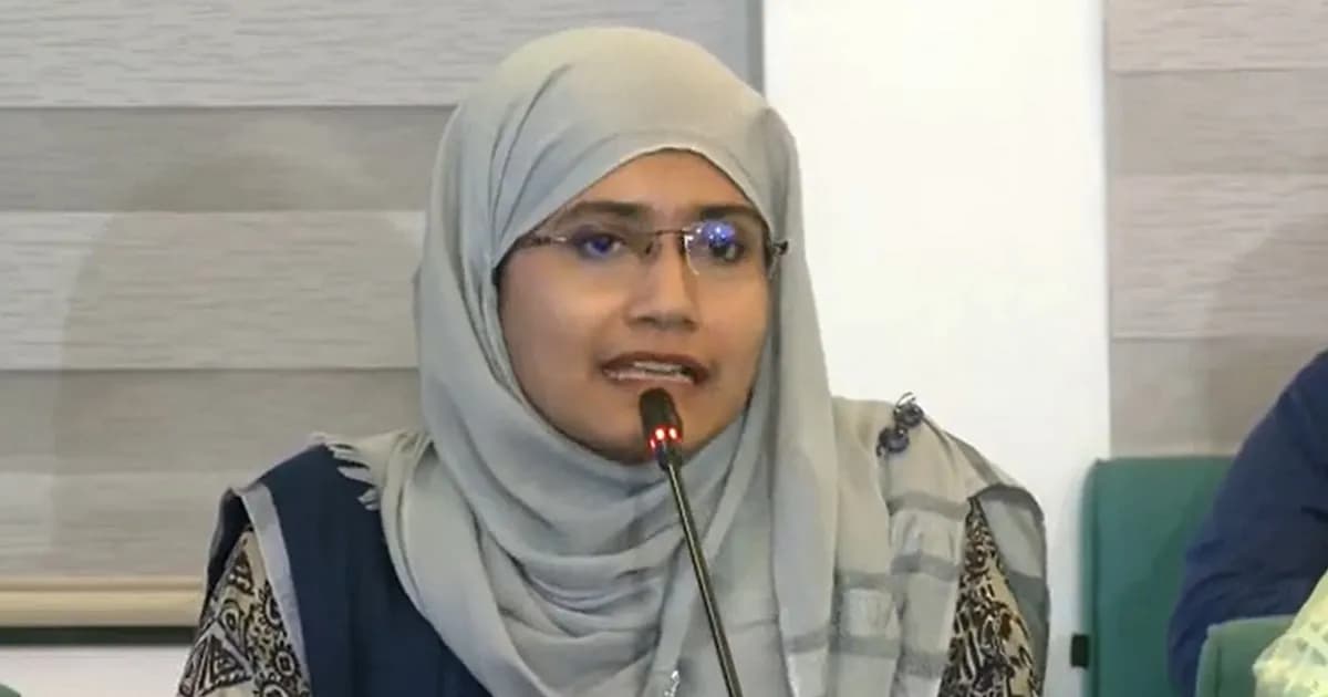 জামায়াতে ইসলামী নির্ভরযোগ্য মিত্র নয়: সামান্তা শারমিন