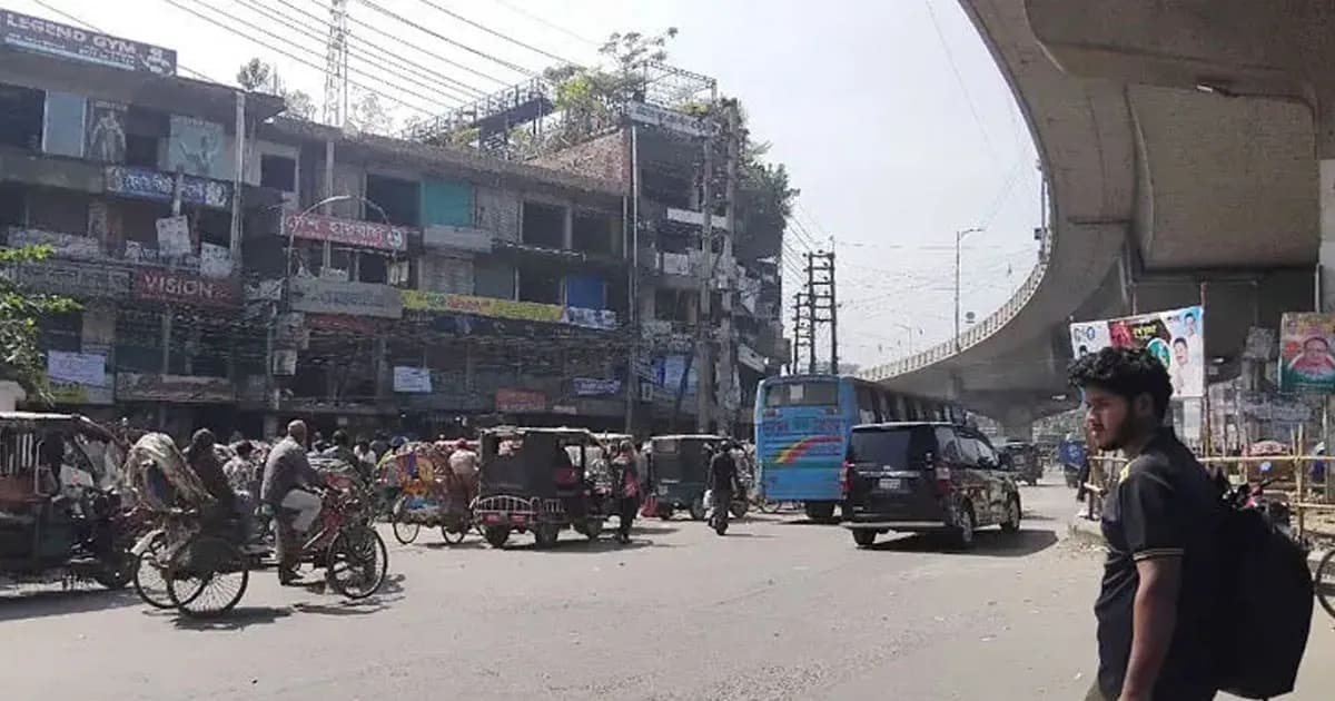 ভুলতা-গাউছিয়া এলাকায় নেই হকারদের উৎপাত, ফিরেছে সড়কে স্বস্তি