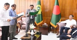 শপথ গ্রহণ নিলেন নবনির্বাচিত দুই এমপি