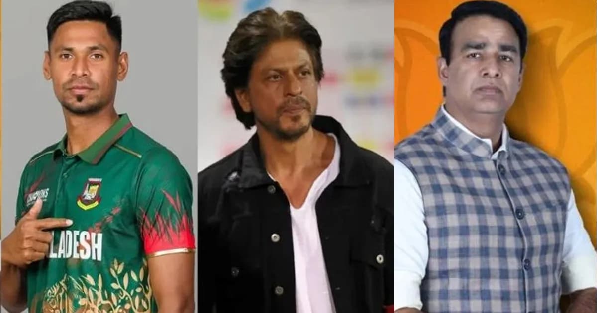 ফিজকে দলে নেয়ায় শাহরুখকে ‘দেশদ্রোহী’ বললেন বিজেপি নেতা