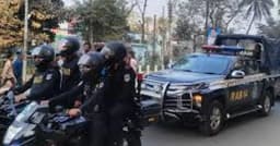 ময়মনসিংহে র‌্যাব-১৪’র কড়া বার্তা: পক্ষপাত নয়, কঠোর নিরাপত্তায় হবে নির্বাচন