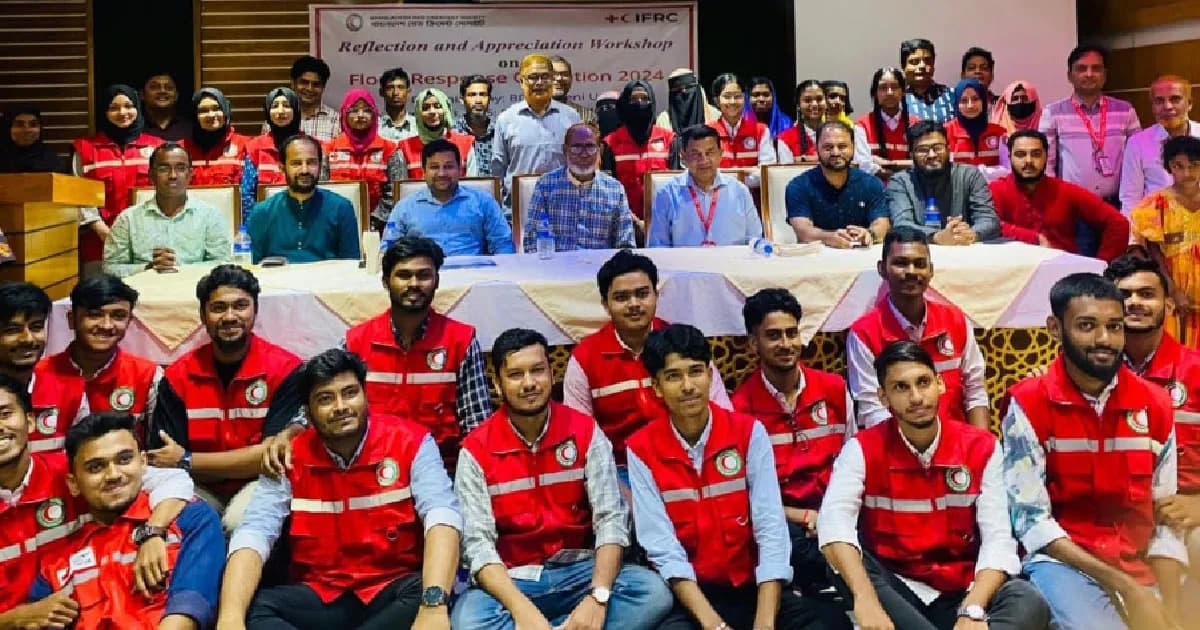 ফেনীতে বন্যা পরবর্তী পুনর্বাসনেে রেড ক্রিসেন্টের ১০ কোটি টাকা ব্যয়