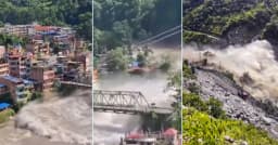 কাদা-পাথরের স্রোতে তছনছ নেপাল: ১৫০০ নিখোঁজ, ৮০০ জনই বিদেশি