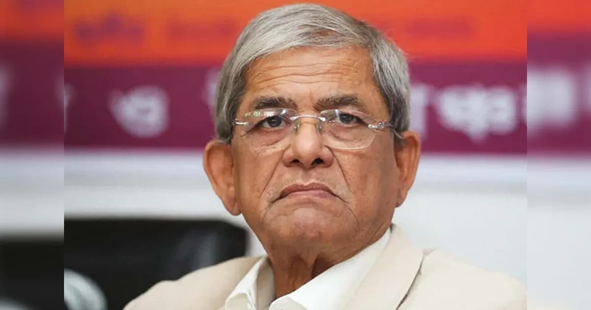 বিএনপি থেকে মনোনয়ন পাওয়ার বিষয়ে কিছু জানেন না মির্জা ফখরুল