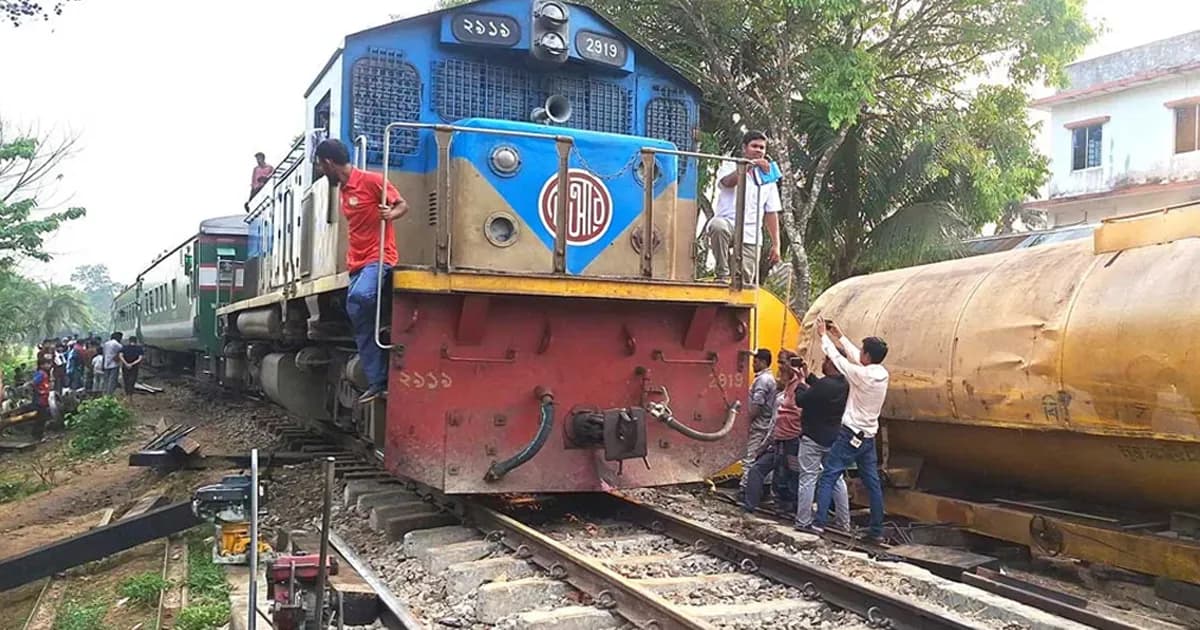 ১৮ ঘণ্টা পর স্বাভাবিক হলো সিলেটের সঙ্গে সারাদেশের রেল যোগাযোগ