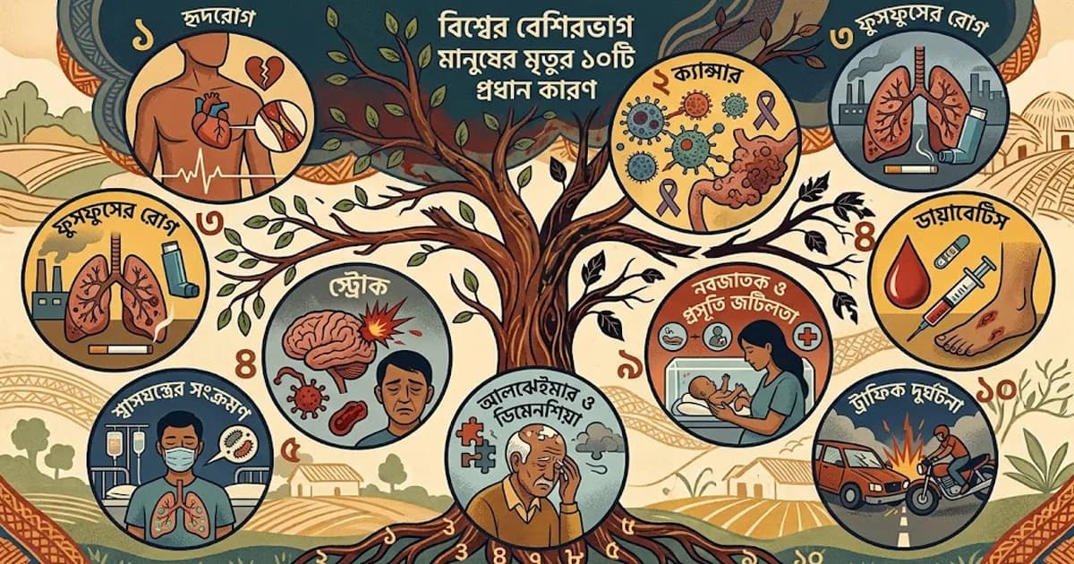 অক্ষমতা ও স্বাভাবিক জীবন ব্যাহত হওয়ার প্রধান ১০ কারণ