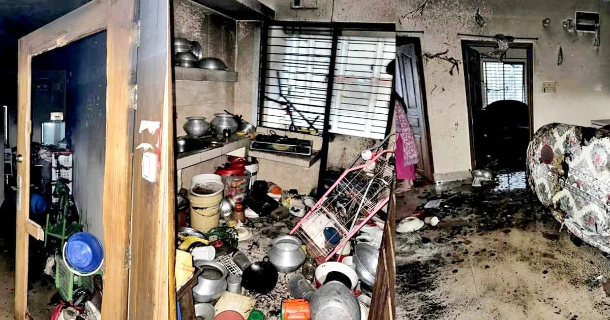 হালিশহরে বাসায় গ্যাসের বিস্ফোরণ, শিশুসহ ৭ জন দগ্ধ