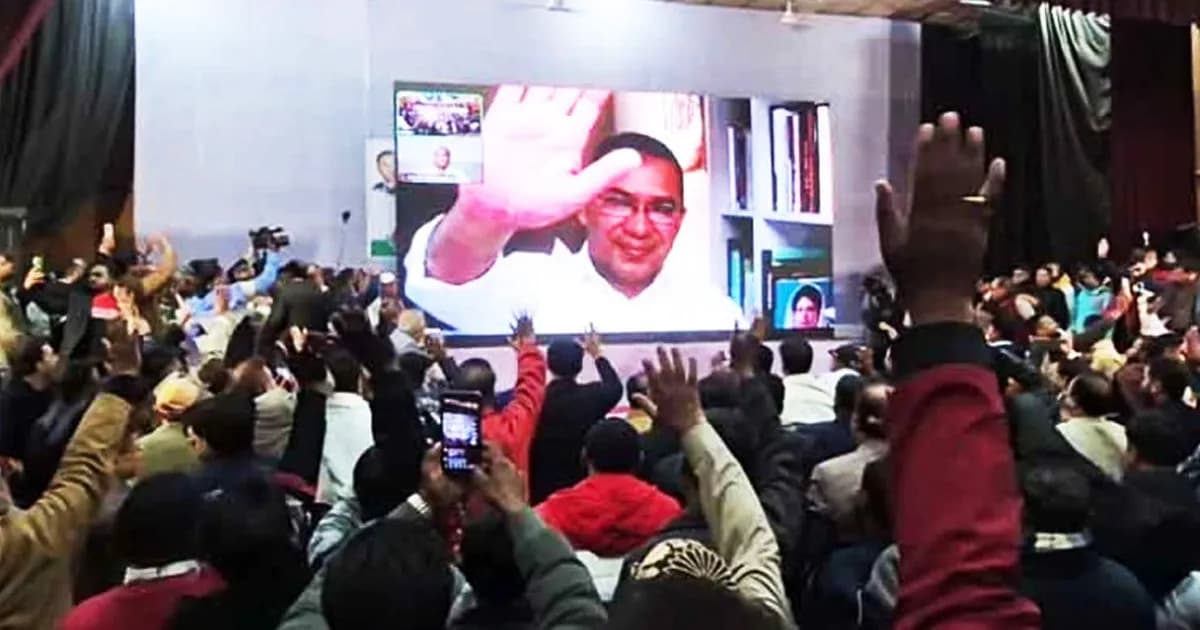 দেশকে ধ্বংসের কিনারা থেকে রক্ষা করবে বিএনপি: তারেক রহমান