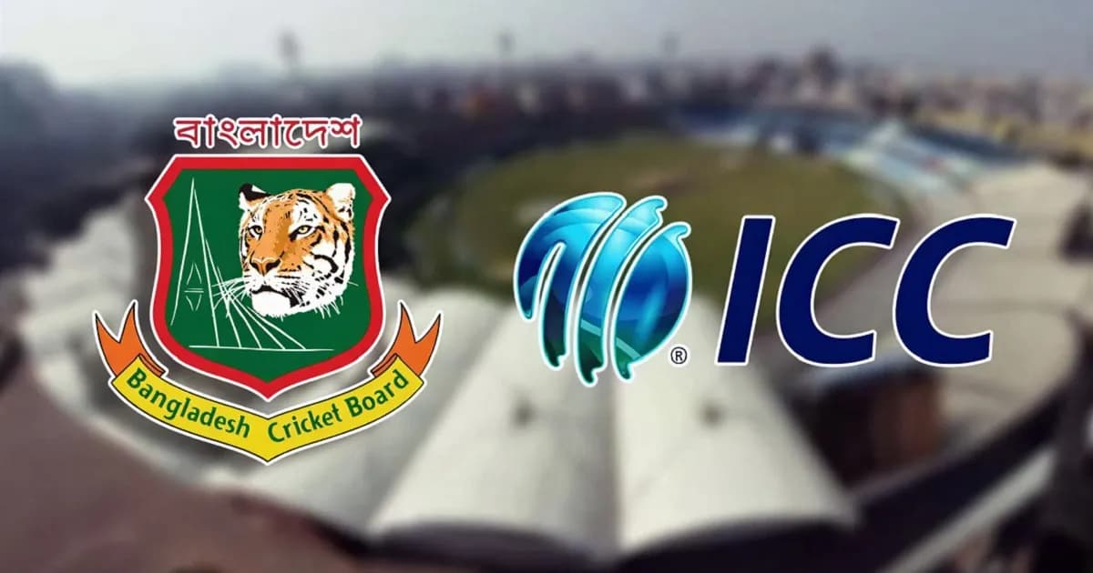 ভারতে খেলতে আইসিসির অনুরোধ, নিরাপত্তা শঙ্কায় অনড় বিসিবি