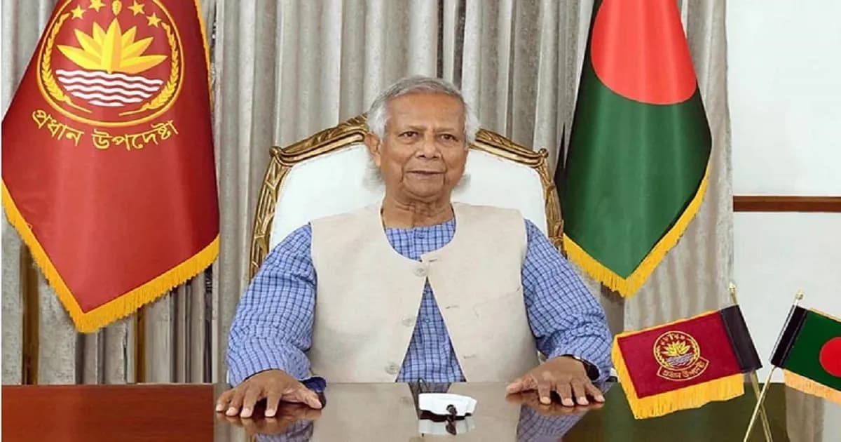 নগরাঞ্চলের টেকসই উন্নয়নে সরকার দৃঢ় প্রতিশ্রুতিবদ্ধ: প্রধান উপদেষ্টা