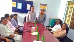 মনিরামপুরে ধানের শীষের সম্ভাব্য প্রার্থীর কলেজ শিক্ষকদের সঙ্গে মতবিনিময়