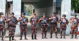 বগুড়ায় নিরাপত্তা জোরদারে মোতায়েন ৮ প্লাটুন বিজিবি