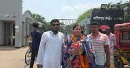 সন্তানসহ মুক্তি পেলেন আলোচিত সেই যুব মহিলা লীগ নেত্রী