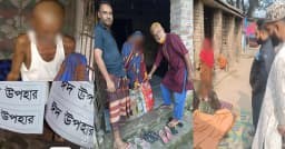 একের পর এক অসহায় মানুষের পাশে কুড়ুলগাছি আনন্দ বাজার ফাউন্ডেশন