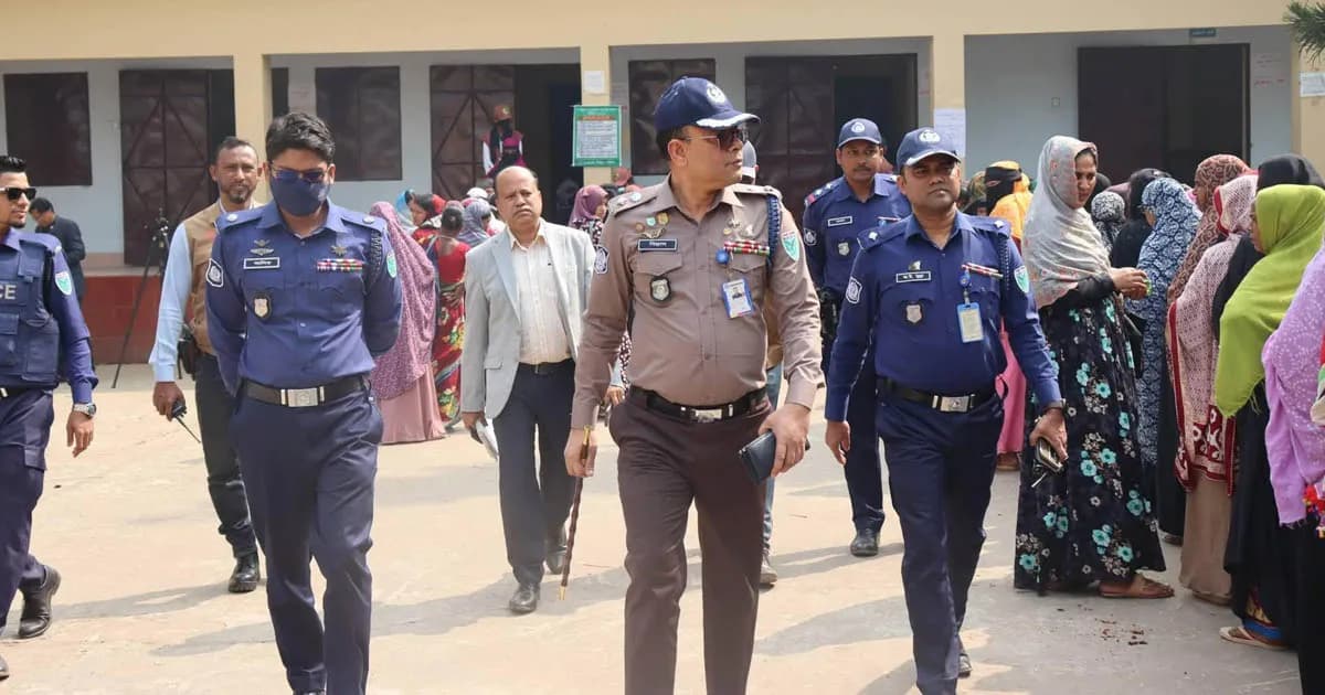 মৌলভীবাজারে শান্তিপূর্ণ পরিবেশে জাতীয় সংসদ নির্বাচন ও গণভোট