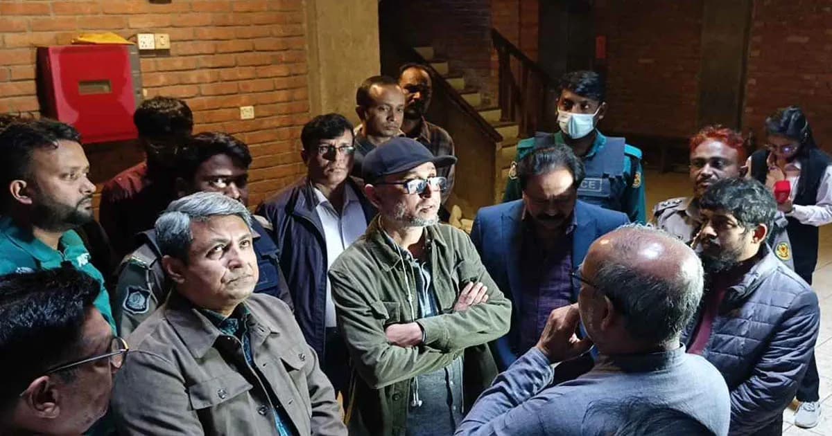 ছায়ানট পরিদর্শনে সাংস্কৃতিক উপদেষ্টা, বিজিবি-পুলিশের কঠোর নিরাপত্তা