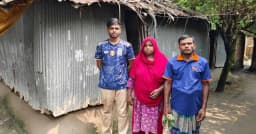 ঢাবিতে ভর্তি হয়েও থমকে যাচ্ছে আলামিনের পড়াশোনা