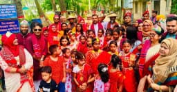 ঐতিহ্য ও সংস্কৃতির মেলবন্ধনে কালীগঞ্জে বর্ণিল নববর্ষ উদযাপন