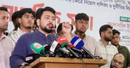 আওয়ামী লীগের চাঁদাবাজদের ব্যবহার করছে বিএনপি: নাহিদ ইসলাম