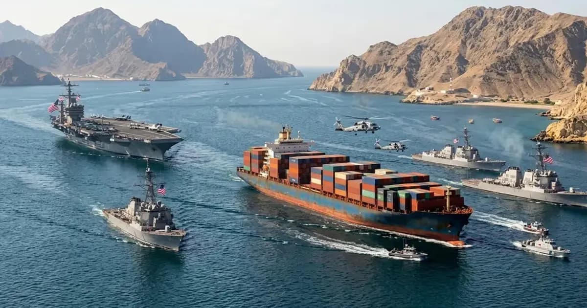 ইরানের উপসাগরীয় সব বন্দর অবরুদ্ধ করল মার্কিন বাহিনী