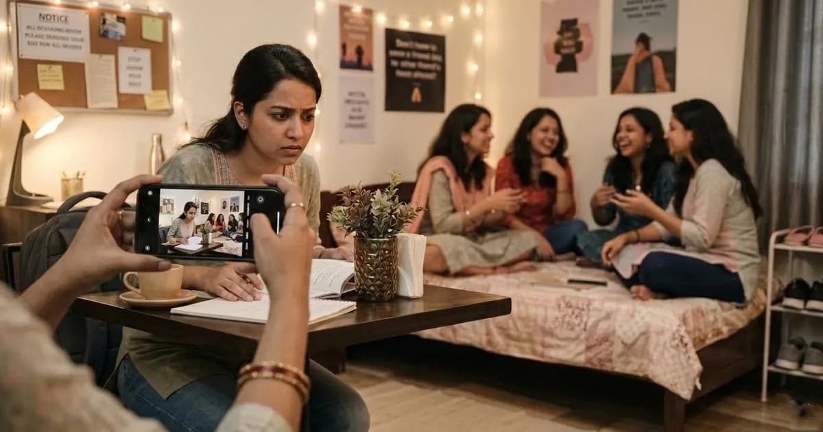 রুমমেটদের ব্যক্তিগত ছবি প্রেমিকের কাছে পাঠাতেন ছাত্রী, অতঃপর..