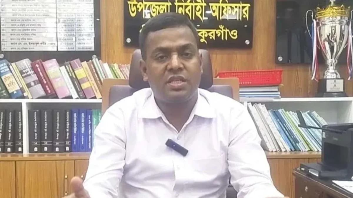 ‘আমি এখন বিএনপি নেতা’, সাংবাদিককে বললেন ইউএনও