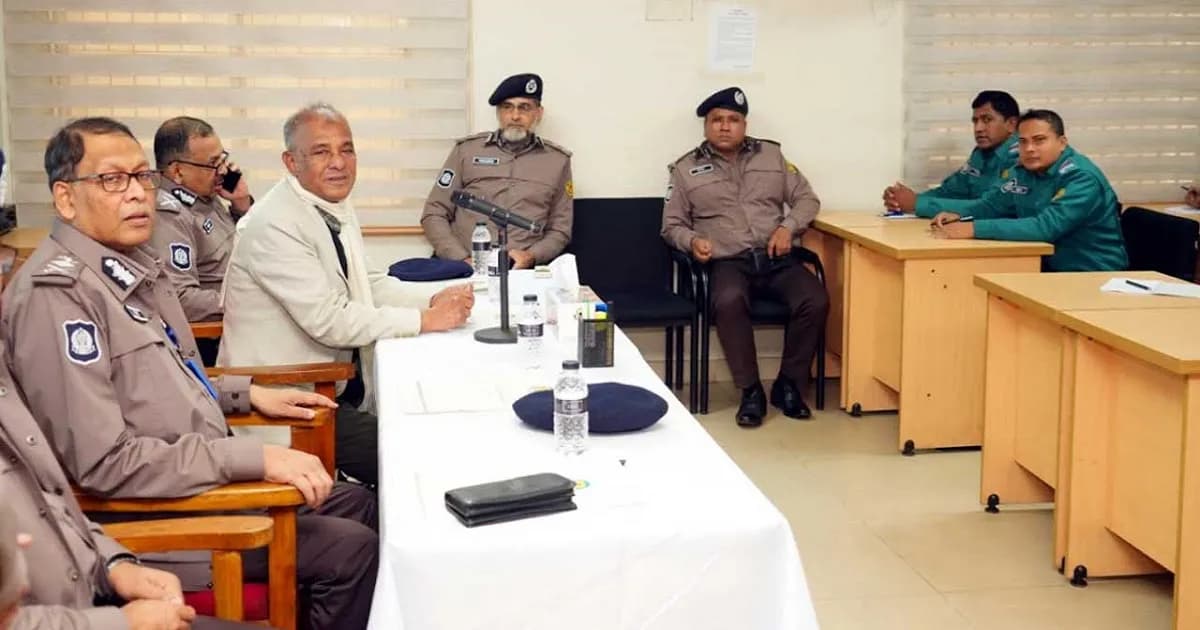 নির্বাচনে আইনশৃঙ্খলা বাহিনীর ভূমিকা হবে সম্পূর্ণ নিরপেক্ষ