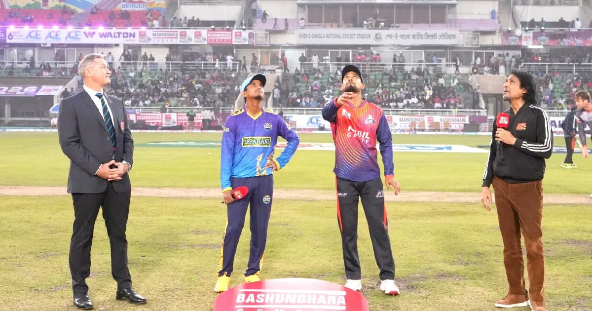 কোয়ালিফায়ারে টস জিতে রাজশাহীকে ব্যাটিংয়ে পাঠাল চট্টগ্রাম