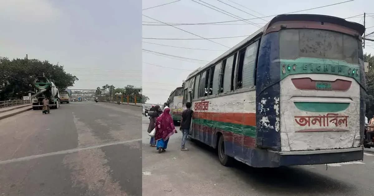 রাজধানীর সড়কে এখনো বাসের সংকট, চলছে আগের ভাড়াতেই