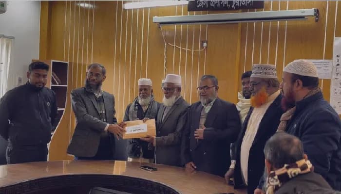 চুয়াডাঙ্গার দুটি আসনে জামায়াতের প্রার্থীদের মনোনয়ন ফরম সংগ্রহ