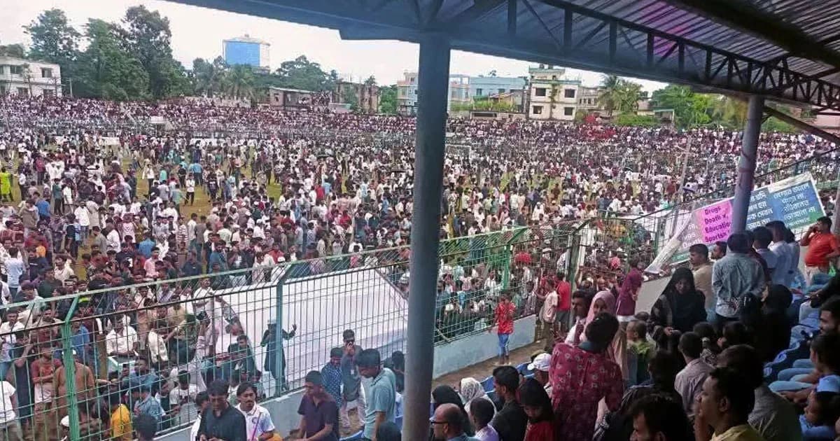 কক্সবাজারে স্টেডিয়ামে তাণ্ডবের ঘটনায় দুই মামলা