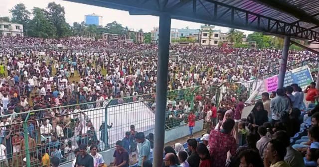 কক্সবাজারে স্টেডিয়ামে তাণ্ডবের ঘটনায় দুই মামলা