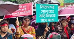 আন্দোলন স্থগিত করে শাহবাগ ছাড়লেন শিক্ষকরা