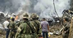 কলম্বিয়ায় সামরিক কার্গো উড়োজাহাজ বিধ্বস্ত, নিহত ৬৬