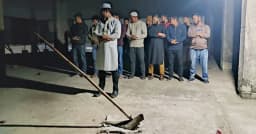 রংপুরে ‘লাঙলের জানাজা’ ছবি ভাইরাল