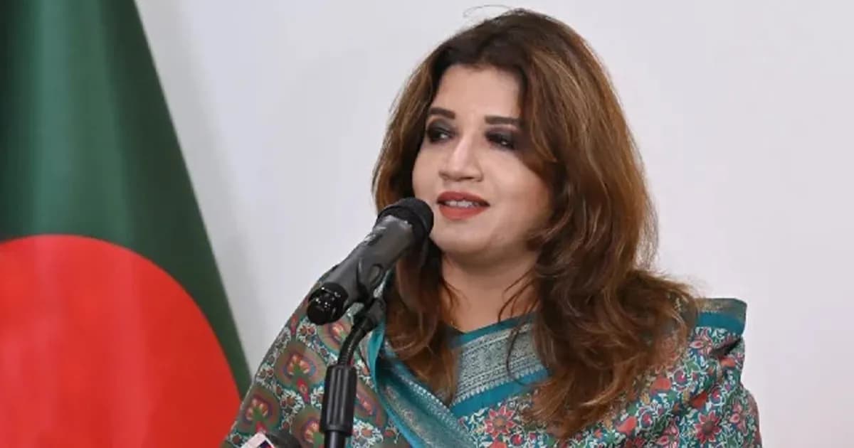 পুশইন বন্ধে ভারতকে ১২-১৩টি চিঠি দিয়েছে সরকার: শামা ওবায়েদ