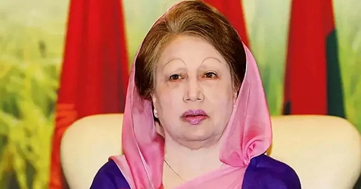 আজ থেকে বেগম খালেদা জিয়ার পক্ষে নির্বাচনী প্রচারণা শুরু