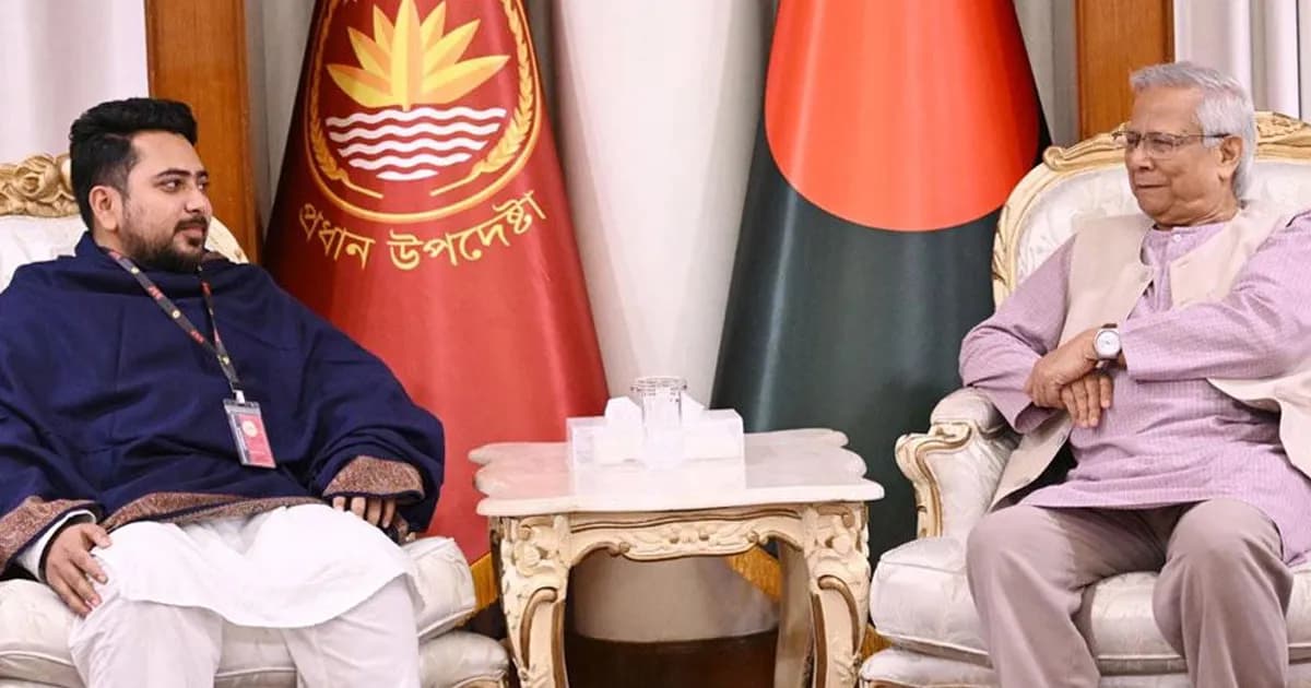 নাহিদ ইসলামকে প্রধান উপদেষ্টার বার্তা