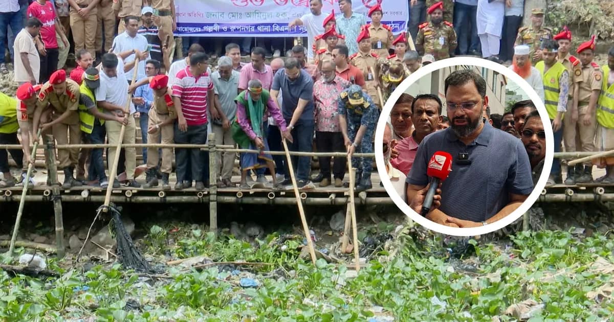 ডেঙ্গু নিয়ন্ত্রণে খাল পরিষ্কার, ওয়াকওয়ে নির্মাণের পরিকল্পনা
