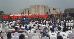 মঞ্চের সামনে থেকে জুলাই যোদ্ধাদের সরে যাওয়ার আহ্বান ডিএমপি কমিশনারের
